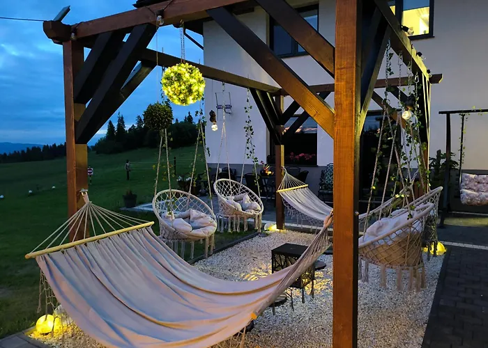 Willa Lux Wolf Jacuzzi&Sauna&Grota Solna Bukowina Tatrzańska